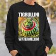 Tigrullini Watermellini イタリアンブレインロットミーム スウェットシャツ 彼への贈り物