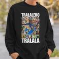 Tralalero Tralala イタリアンブレインロットミーム スウェットシャツ 彼への贈り物