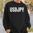 Usdjpy Dollar Yen シャツ 通貨ペア 外国為替tシャツ スウェットシャツ 彼への贈り物