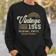 Vintage 1965 オリジナルパーツ 60歳の誕生日 スウェットシャツ 彼への贈り物