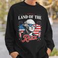 Vintage Land Of The Rizz 4Th Of July Sweatshirt Gifts for Him