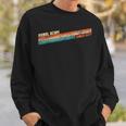 Vintage Scum Old School Scum Since 1977 Classic Retro Sweatshirt Gifts for Him
