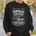 Vintage Stepdad The Man Fathers Day For Men Sweatshirt Gifts for Him