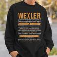 Wexler Completely Unexplainable Notices Everything But Won’T Say It Name Sweatshirt Gifts for Him