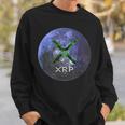 Xrp 極月 リップル 暗号通貨 デジタルコイン スウェットシャツ 彼への贈り物
