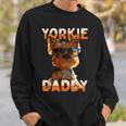 Yorkie Daddyヨーキー パパ 父の日 お父さん スウィート・ヨークシャー・テリア スウェットシャツ 彼への贈り物