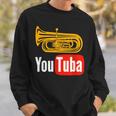 Youtuba おもしろ金管楽器 スウェットシャツ 彼への贈り物