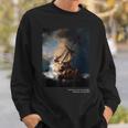 「Thetorm On Theea Of Galilee」ペイントアートtシャツ スウェットシャツ 彼への贈り物