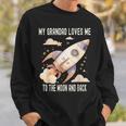 おじいちゃんは私を月まで愛して帰って スウェットシャツ 彼への贈り物