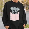 かわいいコアラ コアラベア ポケットアニマル メンズ レディース ティーン キッズ スウェットシャツ 彼への贈り物