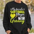 かわいいソフトボール グラニー スポーツ チームプレーヤー スウェットシャツ 彼への贈り物
