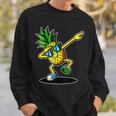 かわいいパイナップルダビングダンシングシャツ 面白いキッズプリント スウェットシャツ 彼への贈り物