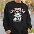 かわいいパンダのテコンドー 面白い韓国mma Tkd スウェットシャツ 彼への贈り物