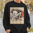 がしゃどくろ【日本の妖怪シリーズ】 スウェットシャツ 彼への贈り物