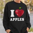 りんご大好き スウェットシャツ 彼への贈り物