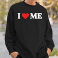 アイラブミー、アイロニックな皮肉のバレンタイン スウェットシャツ 彼への贈り物