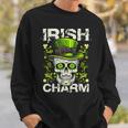 アイリッシュ・チャーム・シュガー・スカル・セント・パトリックス・デイ・アウトフィット スウェットシャツ 彼への贈り物