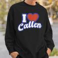 アイ・ラブ・カレン スウェットシャツ 彼への贈り物