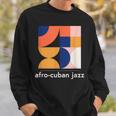 アフロキューバンジャズ ヴィンテージ ラテンジャズ ミュージックバンド スウェットシャツ 彼への贈り物
