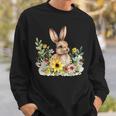 ウサギの恋人 グラフィックデザイン ウサギ オーナー。 スウェットシャツ 彼への贈り物