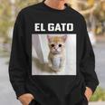エルガト ミーム 猫 スウェットシャツ 彼への贈り物