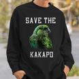 カカポ オウム ニュージーランド カカポ 鳥ave The Kakapo スウェットシャツ 彼への贈り物
