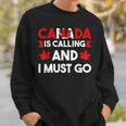 カナダはコリングだしカナダに行かないといけない スウェットシャツ 彼への贈り物