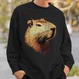 カピバラ Be Capy カピバラ げっ歯類 おもしろカピバラ Capybara スウェットシャツ 彼への贈り物
