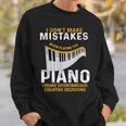 キーボード ピアニスト 面白い 音楽 ミュージシャン ピアノ奏者 恋人 スウェットシャツ 彼への贈り物