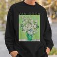 ゴッホローズアートスプリング スウェットシャツ 彼への贈り物