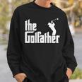 ゴルファザーの面白いゴルフの父神父お父さんゴルファー スウェットシャツ 彼への贈り物