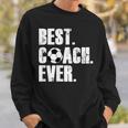 サッカーコーチtシャツ サッカー史上最高のコーチギフト。 スウェットシャツ 彼への贈り物