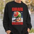 ジラファセレストレ-イタリアンブレインロットミーム スウェットシャツ 彼への贈り物
