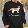 スコティッシュフォールドキャット ママシャツ 猫 ママ ママ スウェットシャツ 彼への贈り物