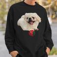 スマイル ペキニーズサニー スウェットシャツ 彼への贈り物