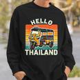 タイのお土産 旅行ギフト ホリデー タイのデザイン スウェットシャツ 彼への贈り物