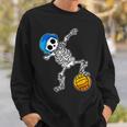 ダビング 水球 スケルトン ハロウィン 骨 ダブダンス スウェットシャツ 彼への贈り物