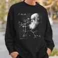 ダーウィン 生命の木 進化 科学シャツ 生物学 オタク スウェットシャツ 彼への贈り物