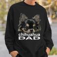 チワワ お父さん 面白い 父 犬 チワワ パパ スウェットシャツ 彼への贈り物