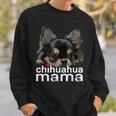 チワワ ママ チワワ 長髪 ママ ママ チワワ 犬 スウェットシャツ 彼への贈り物