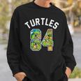 ティーンエイジ・ミュータント・ニンジャ・タートルズ 84フィート グループコラージュ スウェットシャツ 彼への贈り物