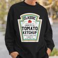 トマトケチャップ カップルグループ ハロウィンコスチューム Diy ラストミン スウェットシャツ 彼への贈り物