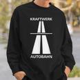ドイツでの楽しい高速運転のためのクラフトワークアウトバーン スウェットシャツ 彼への贈り物
