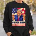 ドナルド・トランプ 中指 バイデン ハリス アメリカ 共和党員 スウェットシャツ 彼への贈り物