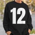 ナンバー12 シャツ。十二 スウェットシャツ 彼への贈り物