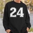 ナンバー24 スポーツ ナンバー入り 選手 20-4 スウェットシャツ 彼への贈り物