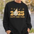 ハッピーニューイヤー 2025 家族 お揃い 花火 新年会 スウェットシャツ 彼への贈り物