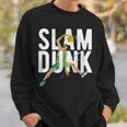 バスケットボール スラム ダンク チーム トレーニング ゲーム コーチ キッズ ギフト スウェットシャツ 彼への贈り物