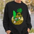 パイナップル サーファー サングラス ハワイ ハワイアン アロハ メンズ レディース スウェットシャツ 彼への贈り物