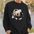 パンダ 面白いtシャツ メンズ 動物 グッズ おもしろ 面白い 服 ネタ 動物 珍獣 熊猫 スウェットシャツ 彼への贈り物